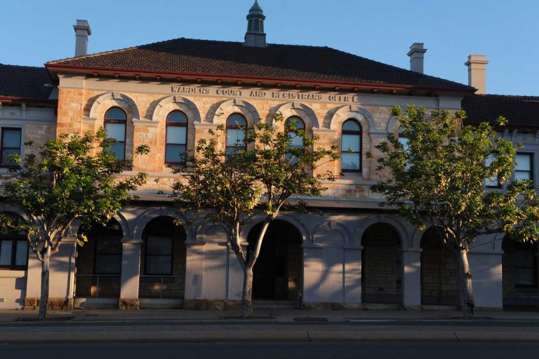 Kalgoorlie-Boulder Wardens Court and Registrars Office building