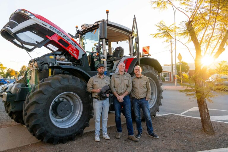 It’s not every day you spot a tractor on a road trip!