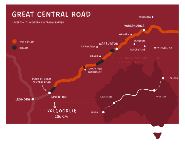 The Great Central Road (Laverton to the Western Australian / Northern Territory Border)